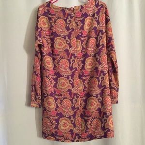 Ann Taylor Loft Long Sleeve Dress XS